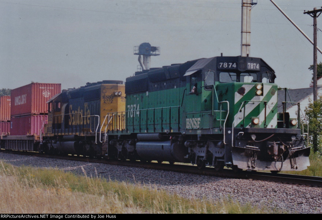 BNSF 7874 West